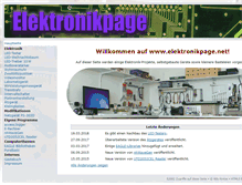 Tablet Screenshot of elektronikpage.net